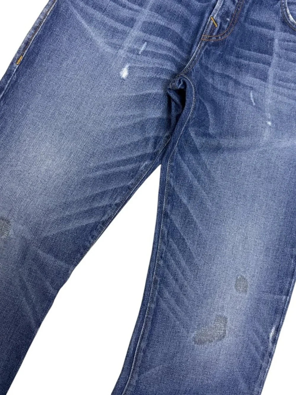TRUE RELIGION Jeans GENO Relaxed Slim Designer Denim Pants Mens 32x34